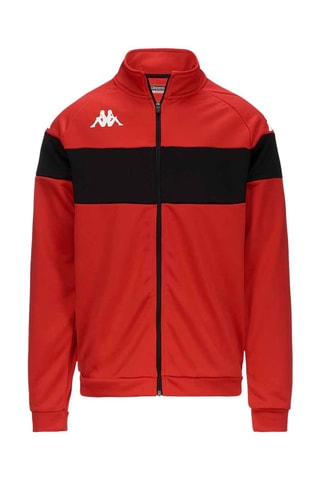 Chaqueta d’entraînement Dacone - Negro y rojo