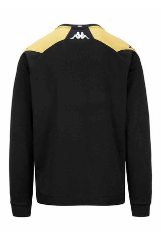 Sudadera de entrenamiento de fútbol AS Monaco - Blanco y negro