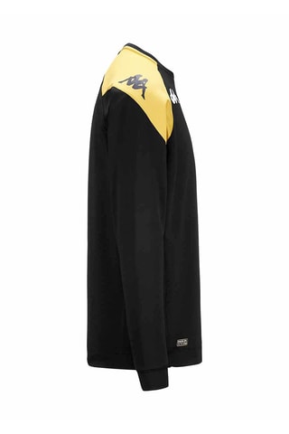 Sudadera de entrenamiento de fútbol AS Monaco - Blanco y negro