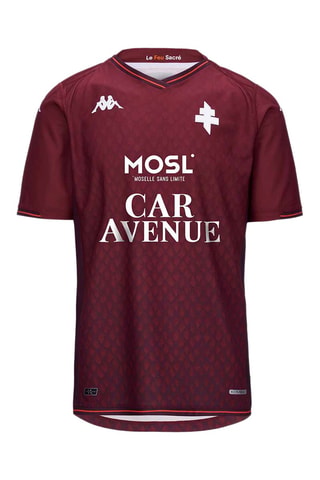 Camiseta de fútbol FC Metz Kombat 2024 Hombre - Blanco