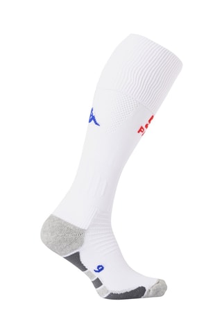 Calcetines de entrenamiento Stade Français Paris - Blanco y rojo