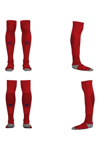 Calcetines de entrenamiento Stade Français Paris - Rojo
