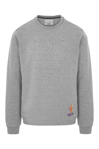 Sweat Coupe du monde de rugby à XIII Gris clair chiné - Gris