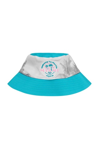Gorro bucket Supporter Esefyflad Miami BWT Alpine F1 Team - Blanco y azul