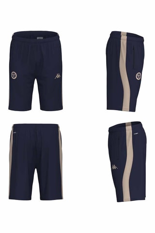 Short de rugby de algodón orgánico Union Bordeaux Bègles - Azul