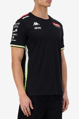 Camiseta regular fit Pertamina Enduro VR46 Racing Team - Negro