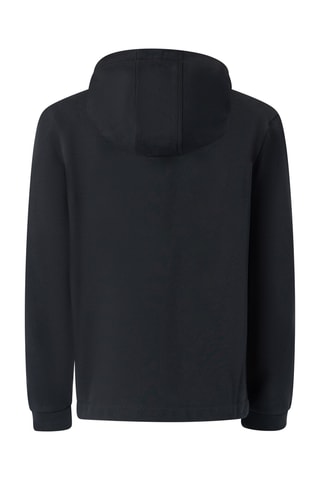 Sudadera polar con capucha - Negro