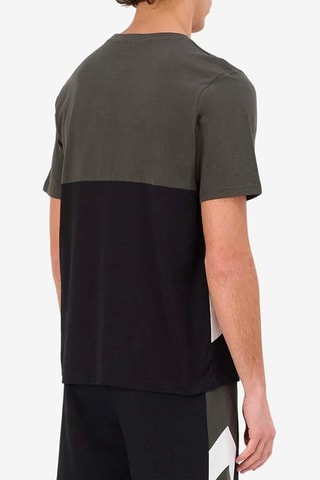 Camiseta Grimone - Blanco, negro y gris