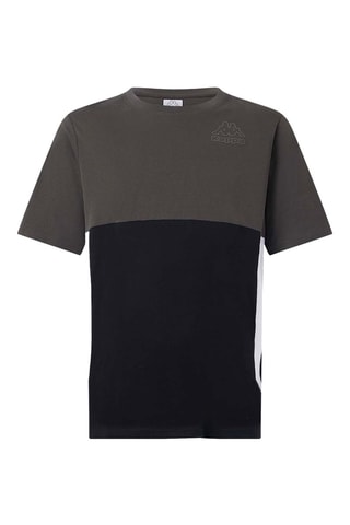 Camiseta Grimone - Blanco, negro y gris