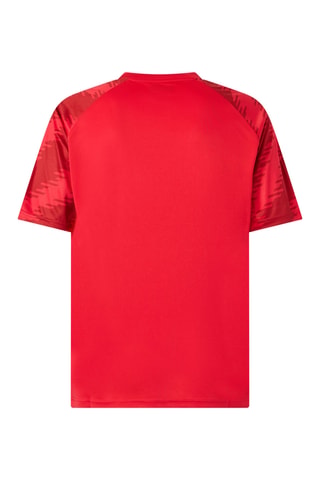 Camiseta regular fit de entrenamiento - Rojo