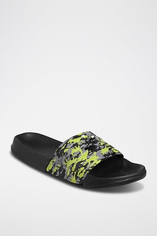 Chanclas Noles - Negro y verde