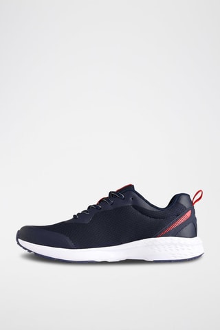 Zapatillas - Negro, azul y gris