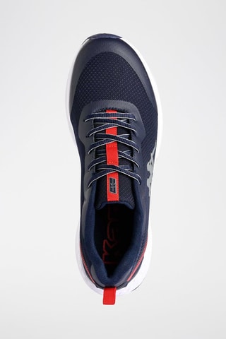 Zapatillas - Negro, azul y gris