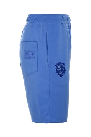 Bermudas de algodón orgánico Stade Français Paris - Azul