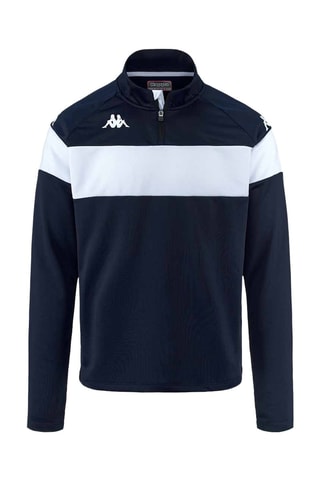 Sudadera Dovare - Blanco y azul
