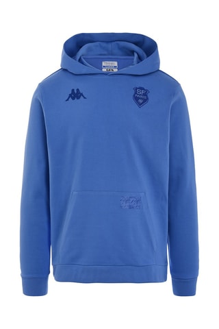 Sudadera de algodón orgánico Stade Français Paris - Azul