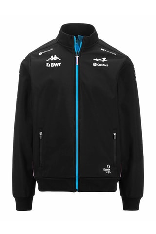 Chaqueta de Fórmula 1 Shoftshell BWT Alpine F1 Team Amdacy - Negro