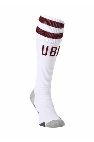 Calcetines altos Kombat Spark Pro Union Bordeaux Bègles - Blanco y gris