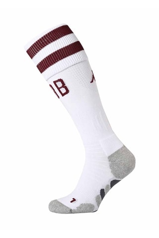Calcetines altos Kombat Spark Pro Union Bordeaux Bègles - Blanco y gris