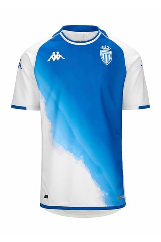 Camiseta de fútbol AS Monaco - Blanco y azul