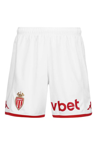 Short de fútbol AS Monaco Kombat Ryder Pro Monaco - Blanco