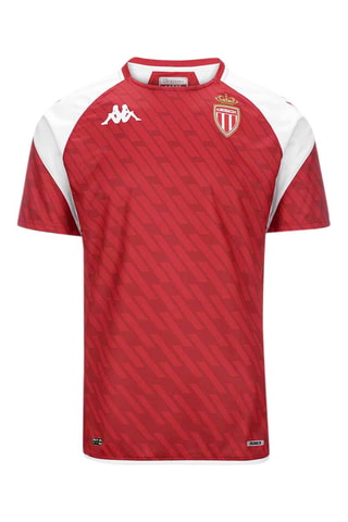Camiseta de fútbol Aboupret Pro 7 AS Monaco FC - Blanco y rojo