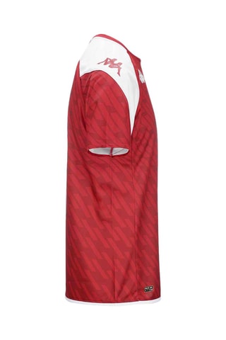 Camiseta de fútbol Aboupret Pro 7 AS Monaco FC - Blanco y rojo