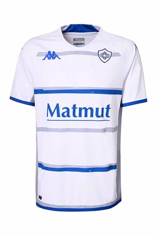 Maillot de rugby Kombat Away Castres olympique - Blanc et bleu