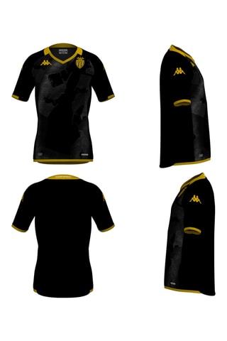 Camiseta de fútbol AS Monaco - Negro