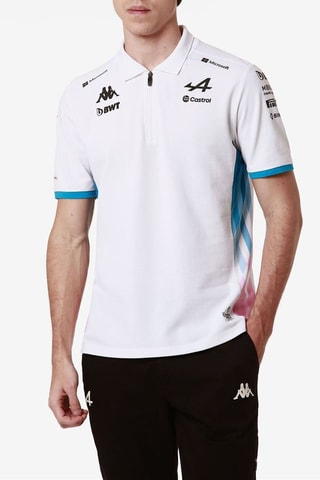 Polo de Fórmula 1 BWT Alpine F1 Team - Blanco