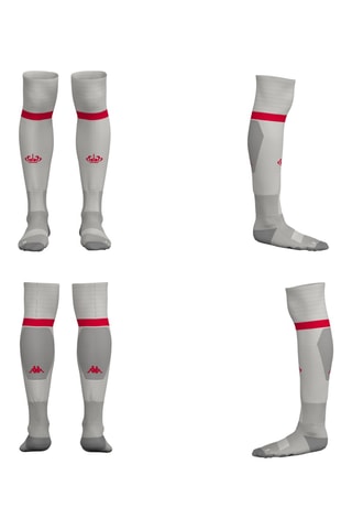 Calcetines de fútbol Spark Pro AS Monaco - Blanco