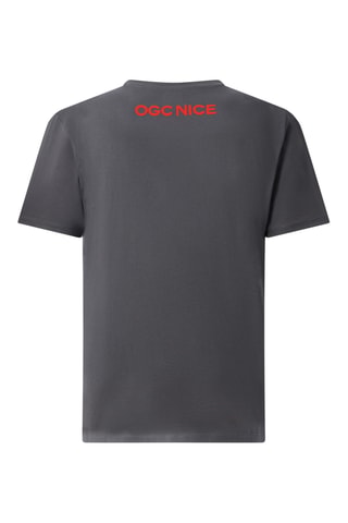 Camiseta slim fit de fútbol Olympique Gymnaste Club de Niza - Gris
