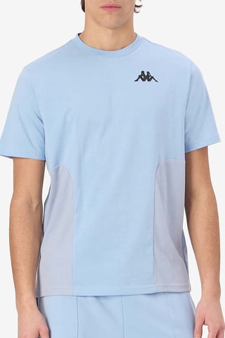 Camiseta Gillido - Azul y gris