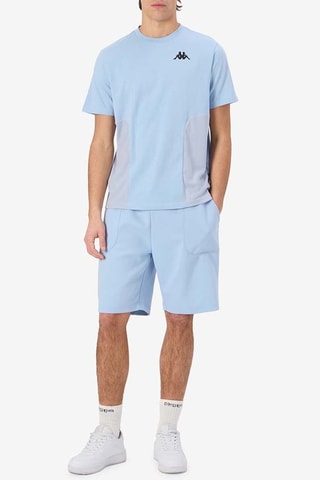 Camiseta Gillido - Azul y gris