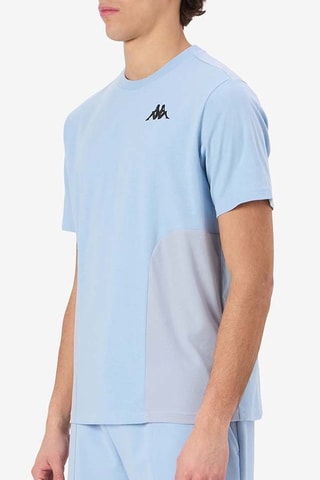 Camiseta Gillido - Azul y gris