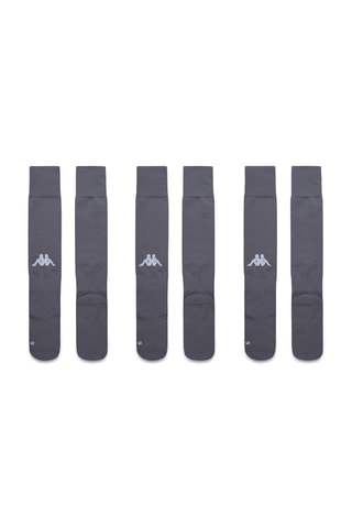 3 pares de calcetines altos - Gris