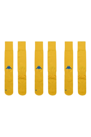 3 pares de calcetines altos - Amarillo