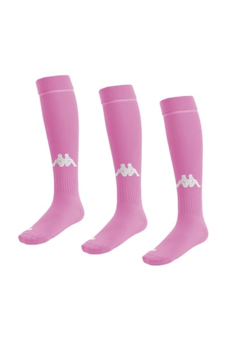 3 pares de calcetines altos - Rosa