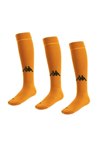 3 pares de calcetines altos - Naranja