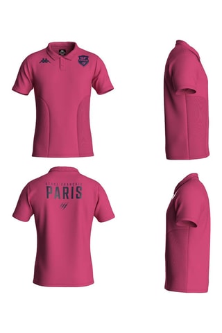 Polo slim SF Paris - Rose