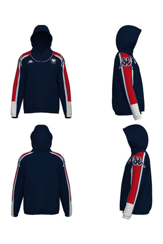 Anorak con capucha Stade Malherbe Caen - Azul