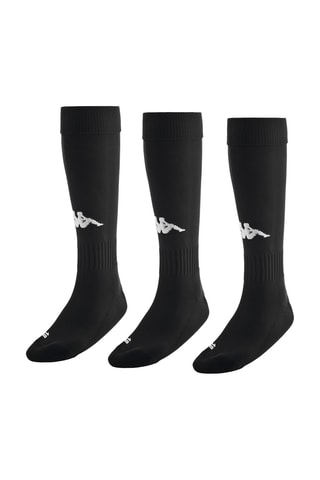 3 pares de calcetines altos - Negro