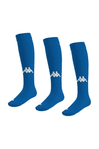 3 pares de calcetines altos - Azul