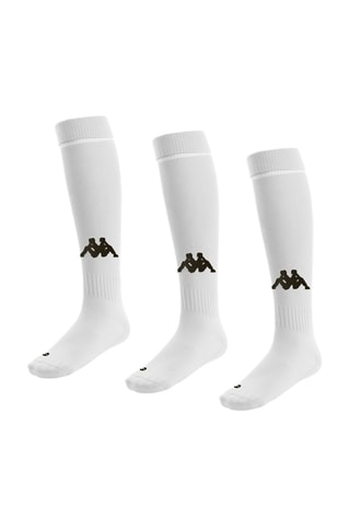 3 pares de calcetines altos - Blanco