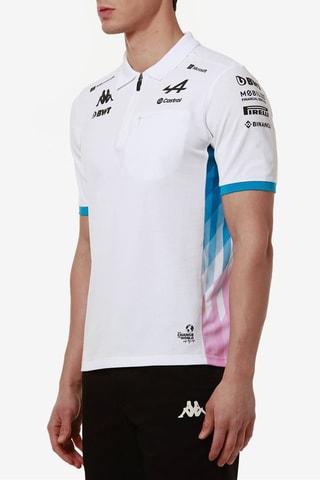 Polo de Fórmula 1 BWT Alpine F1 Team - Blanco