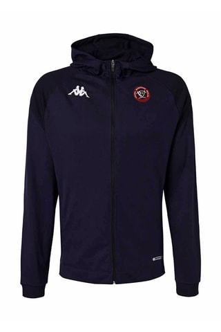 Sudadera con capucha Arufego 7 Union Bordeaux Bègles - Blanco