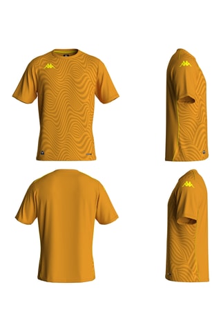 Camiseta regular fit de portería - Naranja