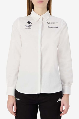 Camisa regular fit Team Peugeot Sport - Blanco