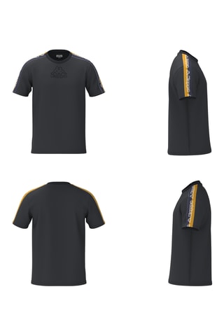 Camiseta regular - Negro