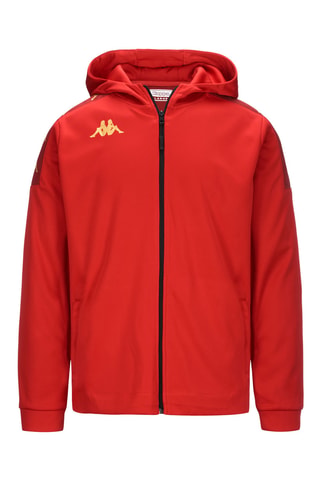 Sudadera con capucha - Rojo
